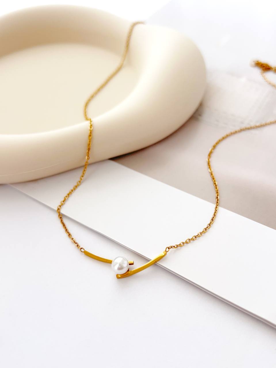 Colar T188 Dourado