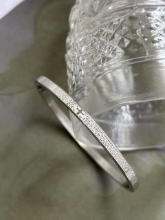 Bracelete Pai nosso Gold Fino Prata 