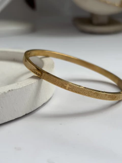 Bracelete Pai nosso Gold Fino Dourado